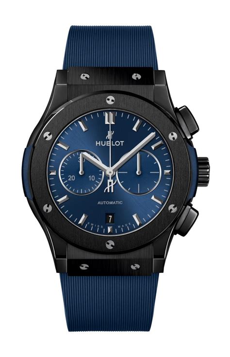 blue used classic hublot watch|Hublot blue sapphire.